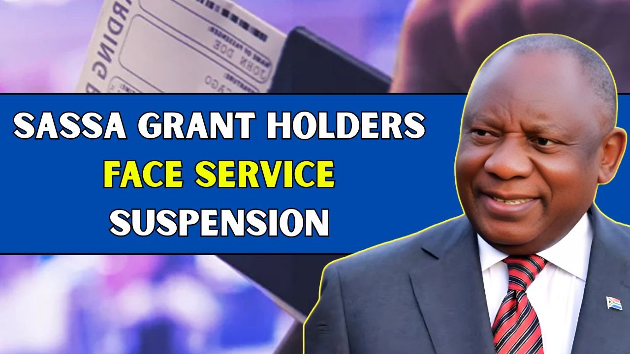 SASSA Grant Holders Face Service Suspension