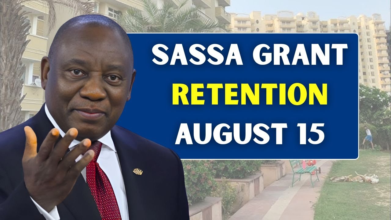 SASSA Grant Retention August 15