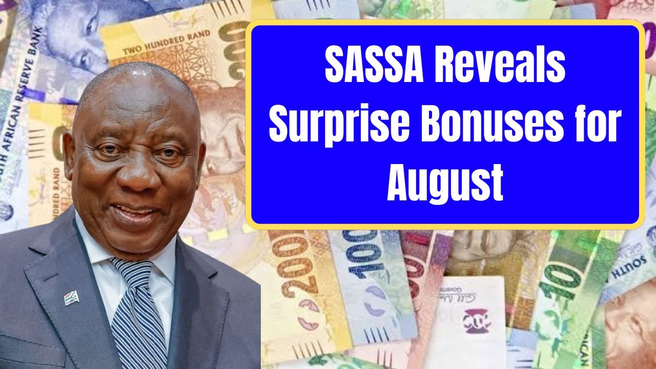 SASSA Reveals Surprise Bonuses for August
