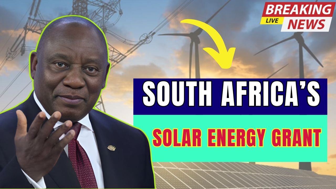South Africas Solar Energy Grant